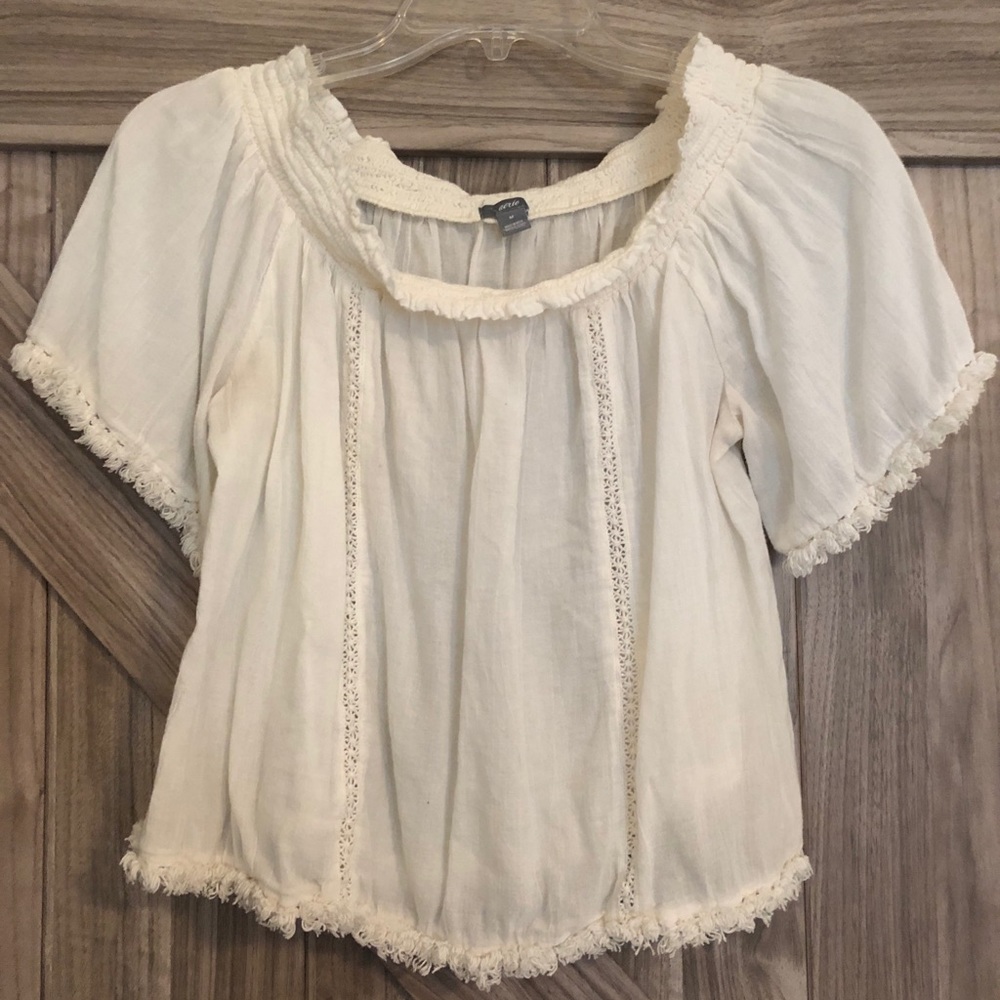 American Eagle boho crop top